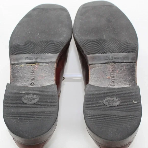Cole Haan Mens Brown Leather Split Toe Derby Shoes C04717 Size 10 M - Picture 8 of 12